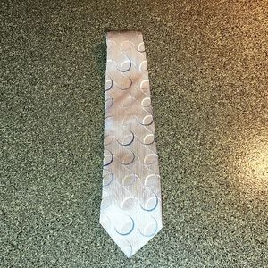 Men’s 100% silk Fabio Fazio blue designer neck tie